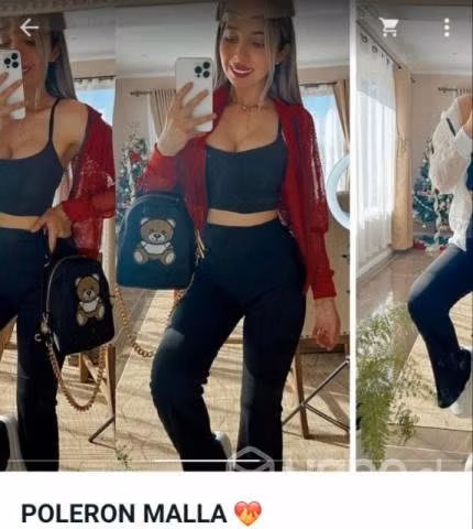 Hermoso polerones de malla ideal para el verano - Imagen 2