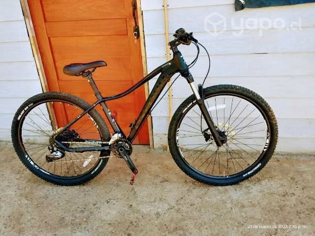 Bicicleta Hydra 7 negra aro 27,5 talla M