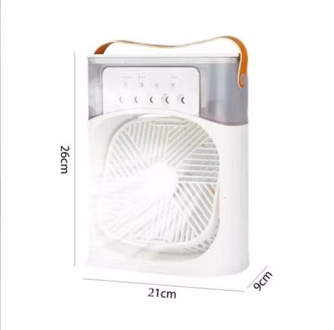 Ventilador Enfriador De Aire Con Aroma Luces Led