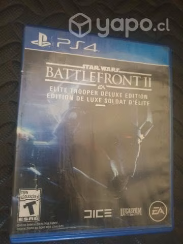 Battlefront 2 Star Wars deluxe edition Juego PS4