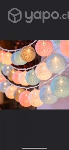 Luces led esferas