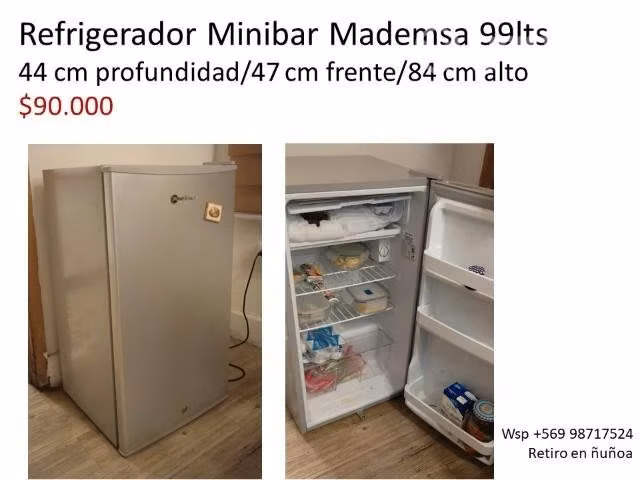 Refrigerador mini bar