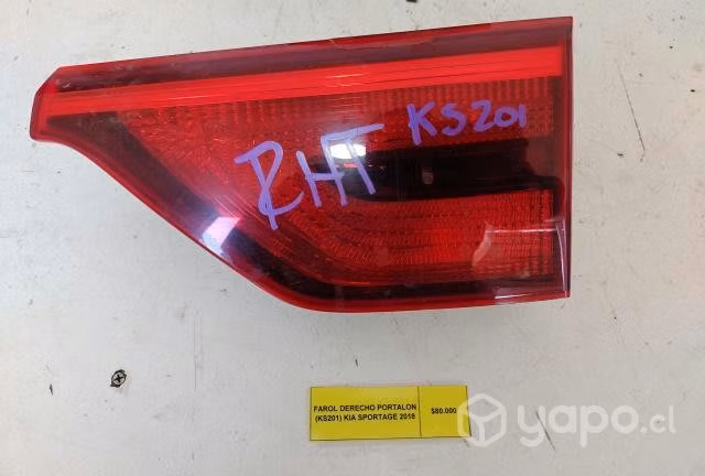 Farol Derecho Portalon (KS201) Kia Sportage 2018