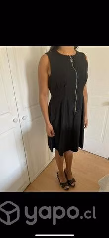 Vestido negro warehouse - Imagen 6