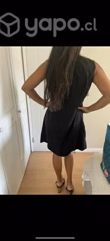 Vestido negro warehouse - Imagen 4
