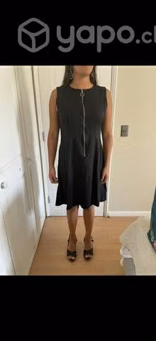 Vestido negro warehouse