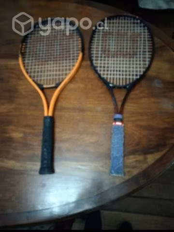 Raquet,patineta,bastones americanos