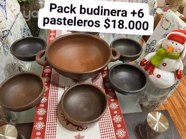 Artículos en greda de pomaire