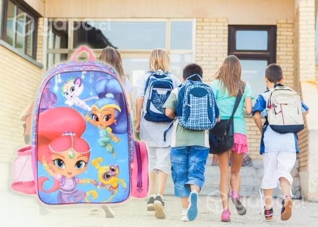 Mochila Infantil Con Ruedas de Shimmer & Shine - Imagen 2