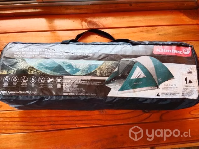 Carpa para 6 personas nueva