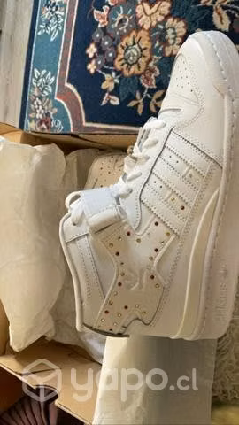 Zapatilla urbana Forum mid W blanco Adidas - Imagen 2