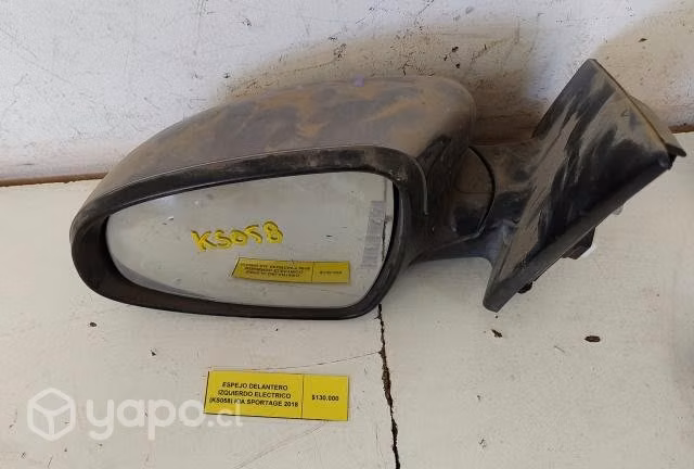 Espejo Delantero Izquierdo Electrico (KS058) Kia