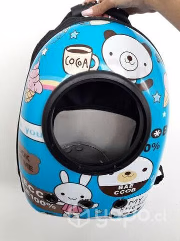 Mochila transportadora de mascotas nueva