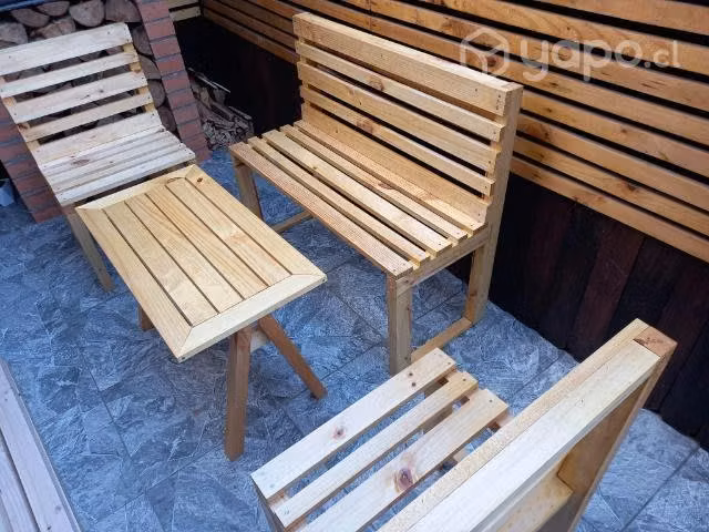 Living madera para terraza