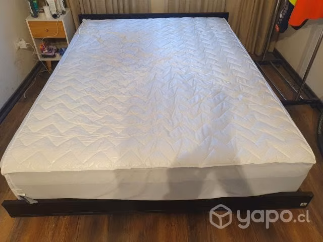 Cama TUHOME KAIA WENGUEN / MIEL 2 Plazas