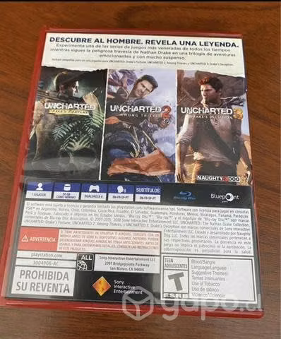 Uncharted Collection PS4 Nuevo