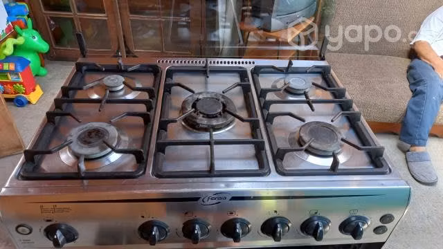cocina a gas 5 platos Fenza