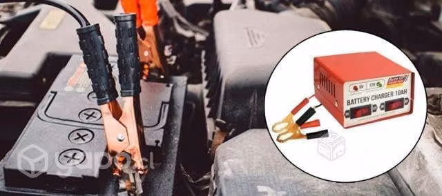 Cargador De Baterias Para Auto Moto 12/6 Volt 10A - Imagen 6
