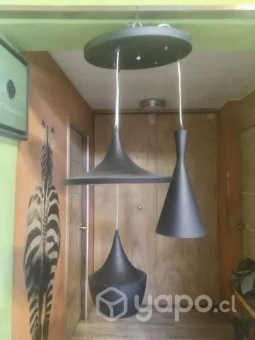 Lampara De Techo Beat Trio Tom Dixon Usada Retro