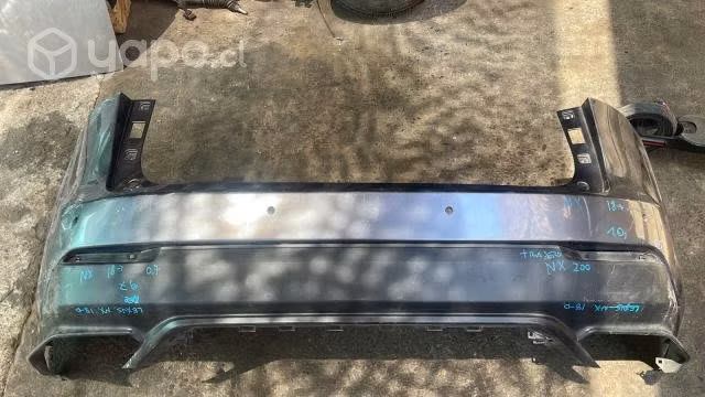 Parachoque trasero lexus nx 2018 completo original