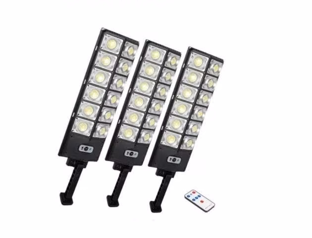 Pack X3 Foco Led Exterior Solar+Envio Gratis