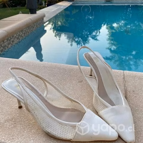 Zapatos marca zara blancos - Imagen 2