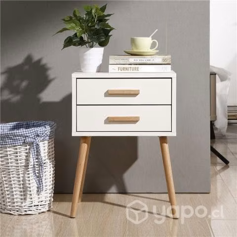 Pack 2 Velador Doble Eames White