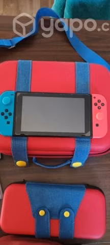 Nintendo switch +2 juego fisico y memoria 512g