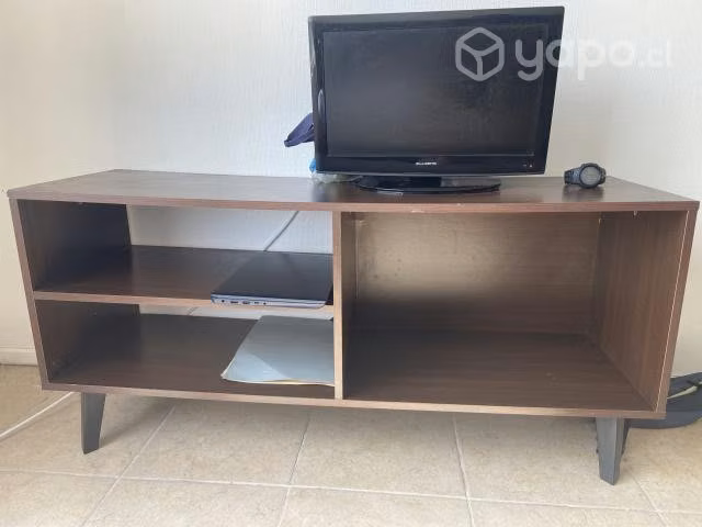Futón cama más rack tv