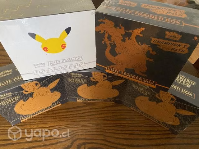 ETB Pokémon cartas Pokémon (Sellados) Nuevo ingles - Imagen 3