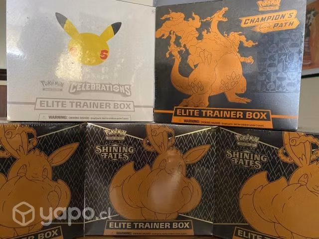 ETB Pokémon cartas Pokémon (Sellados) Nuevo ingles - Imagen 2