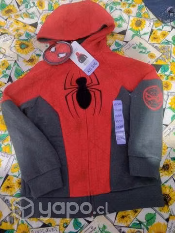 Polerones de niño Marvel y spiderman