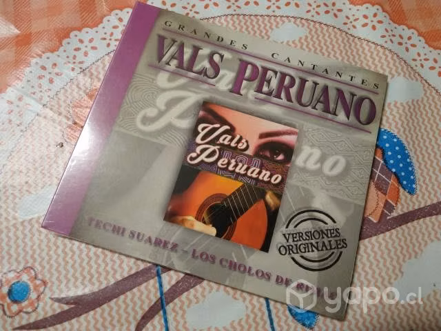Mc95: cd grandes cantantes vals peruano