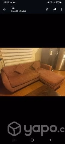 Sillon Felpa muy poco uso - Imagen 2