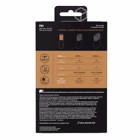 Batería externa Duracell Powerbank 1X - Imagen 5