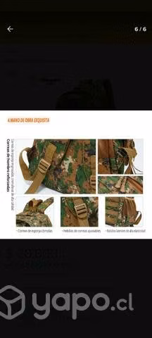 Mochila camuflada nueva - Imagen 3