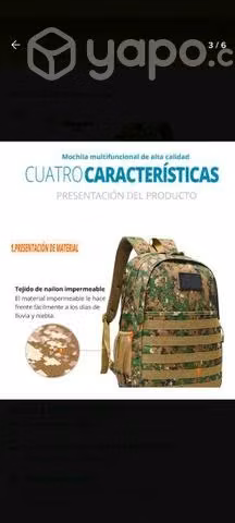 Mochila camuflada nueva - Imagen 2