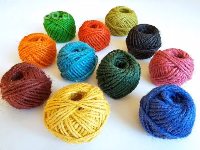 Ovillos Yute 2,5 Colores