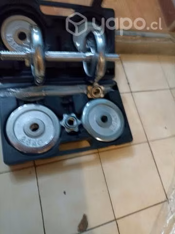 Marcuernas 20 kg. Cromada