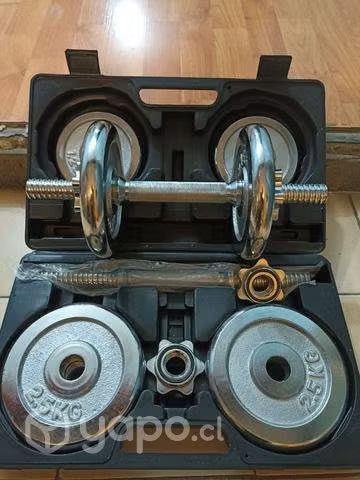 Marcuernas 20 kg. Cromada