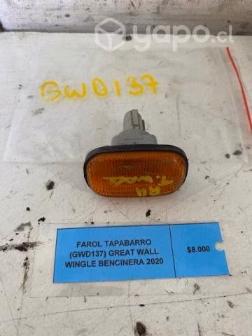 Farol tapabarro (GWD137) Great Wall Wingle bencine