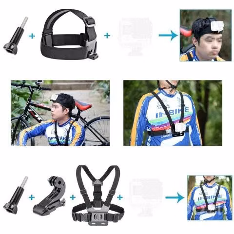 Kit 51 Accesorios Camara Deportiva Gopro con Estuc