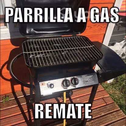 Parrilla gas