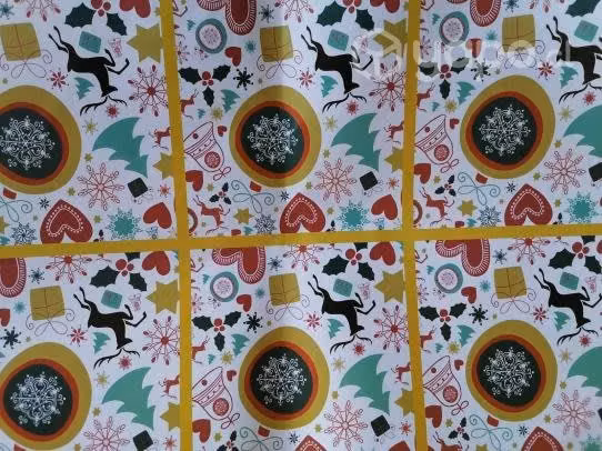 Papel de regalo navideño
