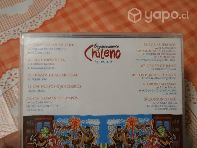 MC93: CDs ORGULLOSAMENTE CHILENO