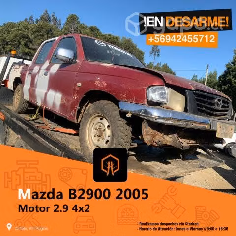 Cerradura Mazda B2900 2005 diesel