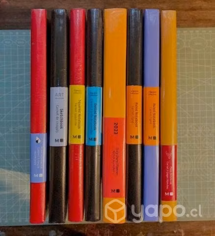 Libretas moleskine nuevas y selladas