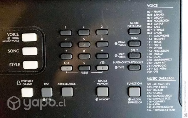 Teclado Yamaha modelo PSR-E373 - Imagen 5