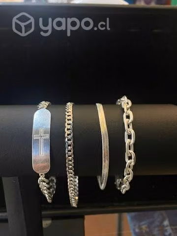 Pulseras de plata
