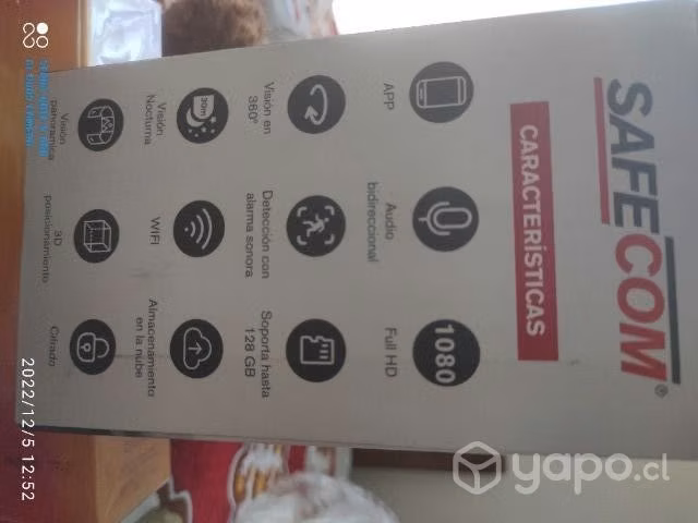 Cámara WiFi 360